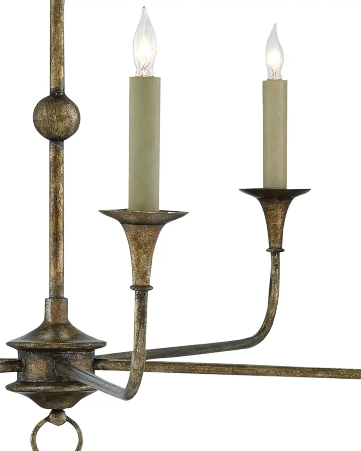 CURREY & COMPANY, NOTTAWAY CHANDELIER, CHANDELIER LIGHT