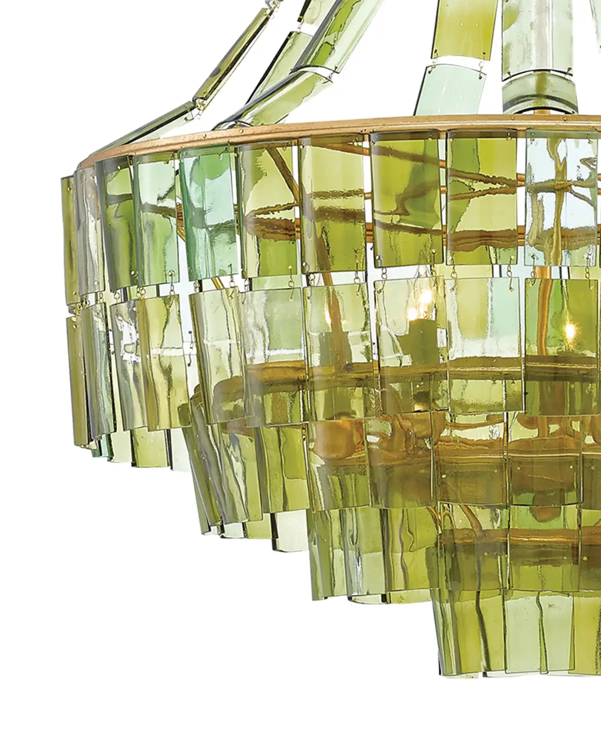 CURREY & COMPANY, VINTNER GREEN CHANDELIER, CHANDELIER LIGHT