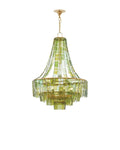 CURREY & COMPANY, VINTNER GREEN CHANDELIER, CHANDELIER LIGHT