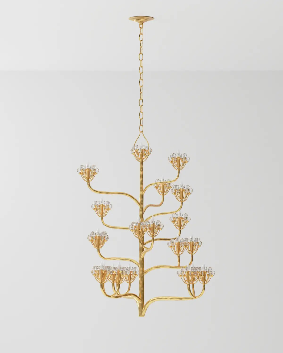 CURREY & COMPANY, AGAVE AMERICANA CHANDELIER, CHANDELIER LIGHT