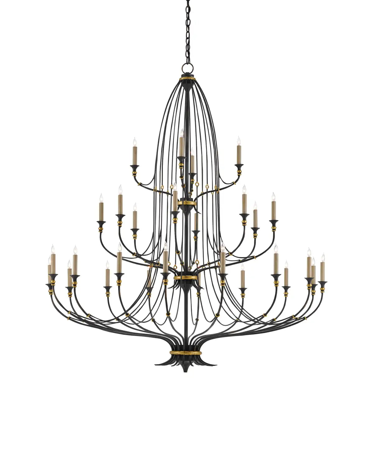 CURREY & COMPANY, FOLGATE GRANDE CHANDELIER, CHANDELIER LIGHT