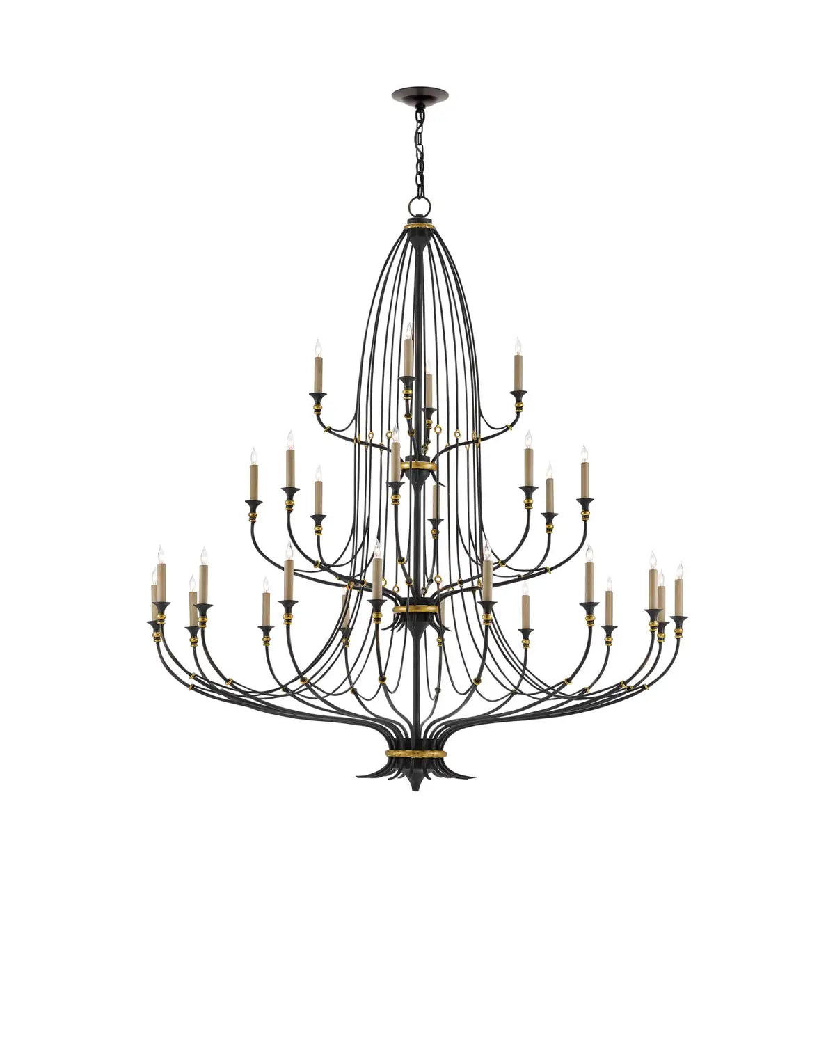 CURREY & COMPANY, FOLGATE GRANDE CHANDELIER, CHANDELIER LIGHT