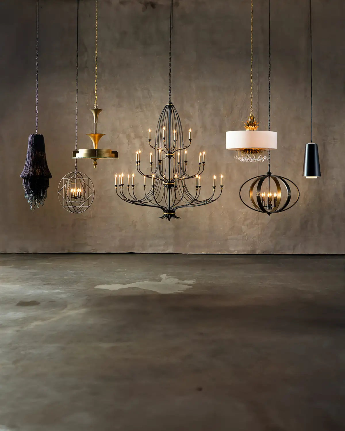CURREY & COMPANY, FOLGATE GRANDE CHANDELIER, CHANDELIER LIGHT