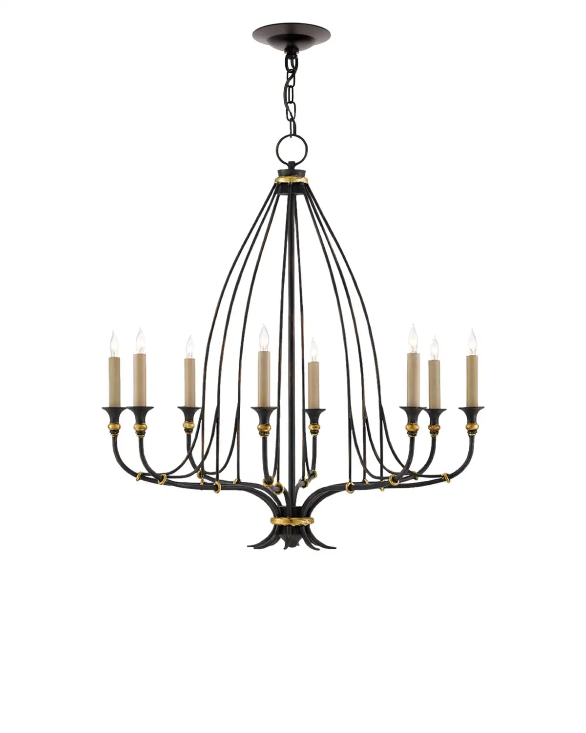 CURREY & COMPANY, FOLGATE CHANDELIER, CHANDELIER LIGHT