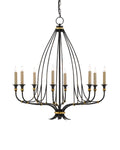 CURREY & COMPANY, FOLGATE CHANDELIER, CHANDELIER LIGHT