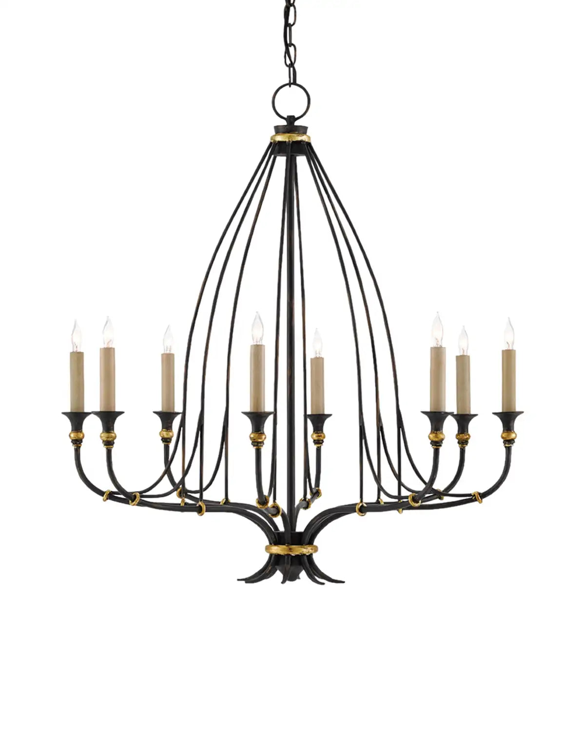 CURREY & COMPANY, FOLGATE CHANDELIER, CHANDELIER LIGHT