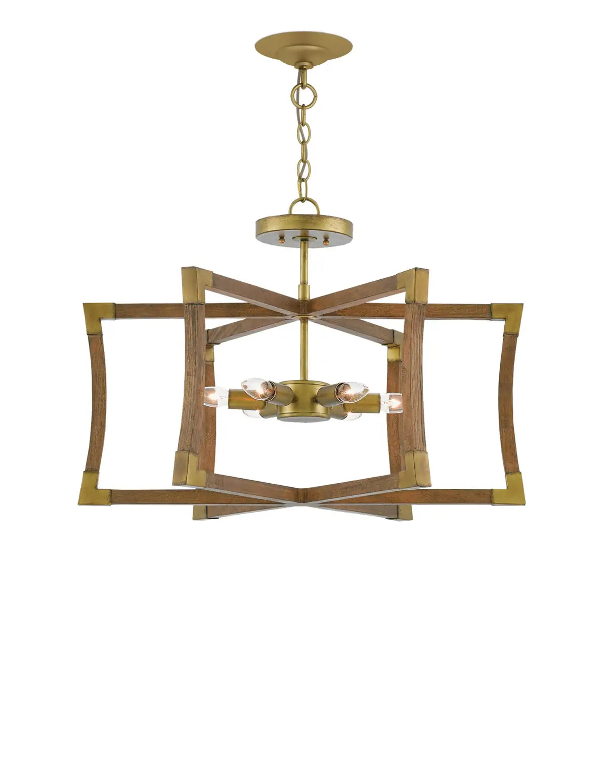 CURREY & COMPANY, BASTIAN CHESTNUT SEMI-FLUSH MOUNT, SEMI FLUSH MOUNT LIGHT
