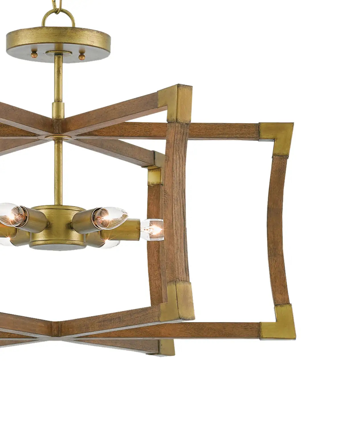 CURREY & COMPANY, BASTIAN CHESTNUT SEMI-FLUSH MOUNT, SEMI FLUSH MOUNT LIGHT