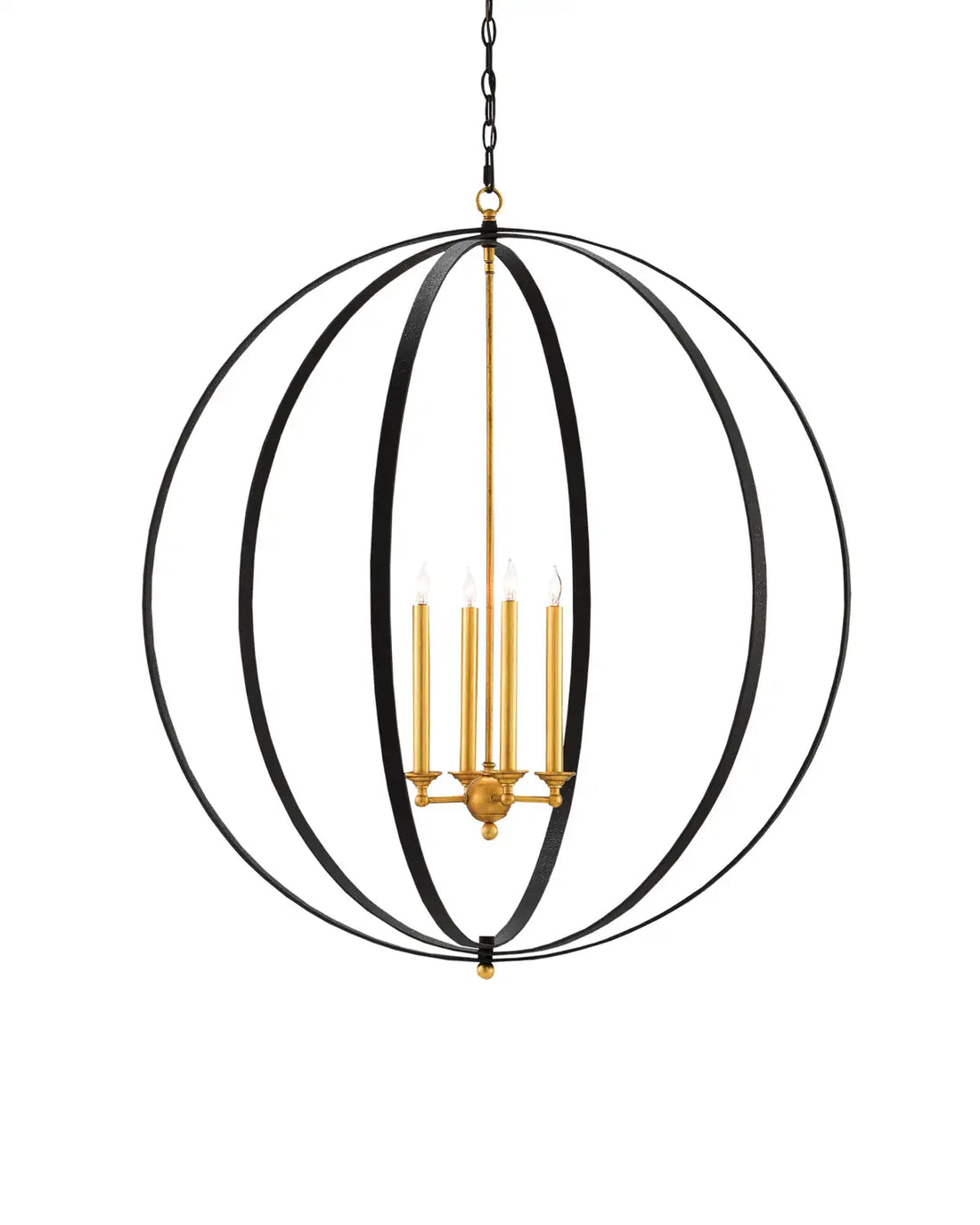 CURREY & COMPANY, OGDEN ORB CHANDELIER, CHANDELIER LIGHT