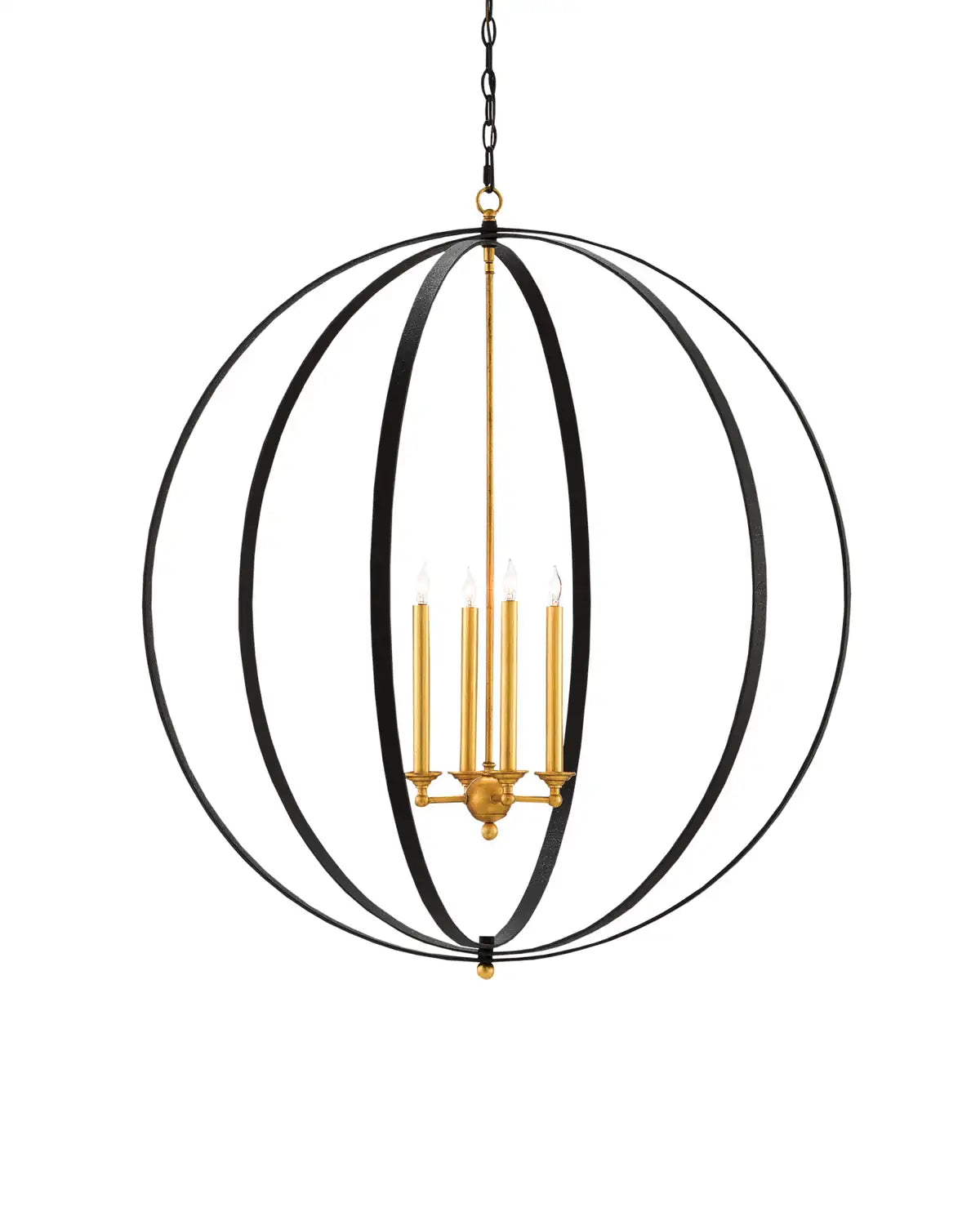 CURREY & COMPANY, OGDEN ORB CHANDELIER, CHANDELIER LIGHT