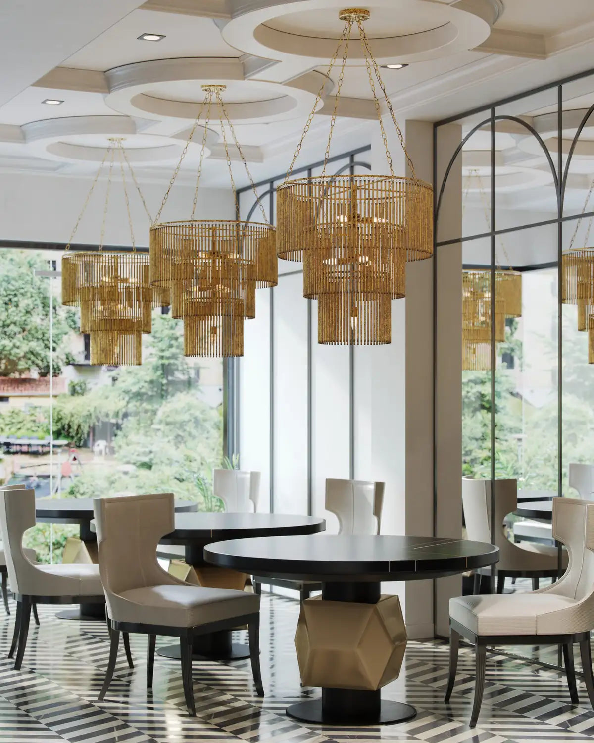 CURREY & COMPANY, MANTRA CHANDELIER, CHANDELIER LIGHT