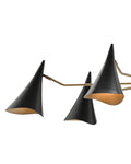 CURREY & COMPANY, LIBRARY CHANDELIER, CHANDELIER LIGHT