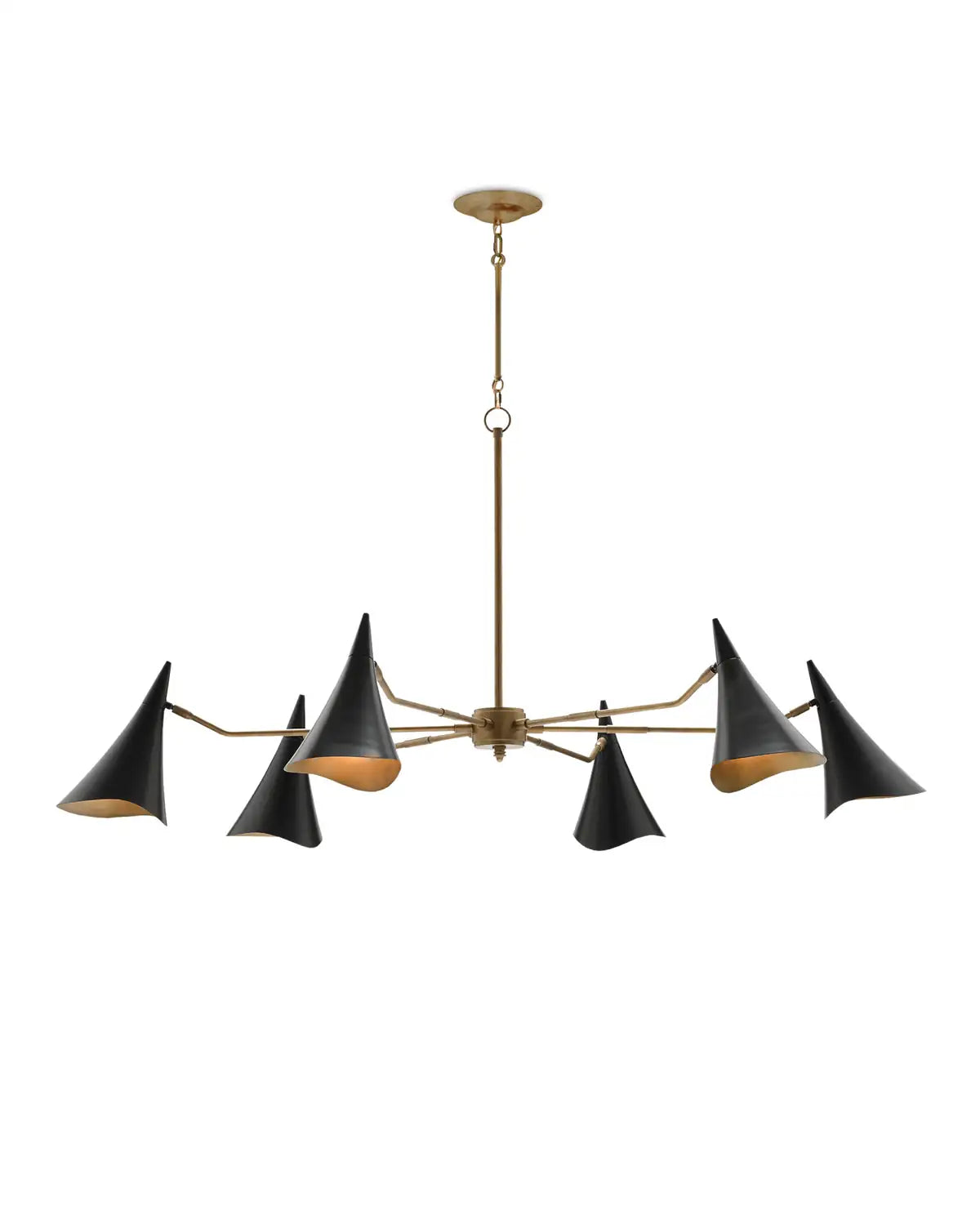 CURREY & COMPANY, LIBRARY CHANDELIER, CHANDELIER LIGHT