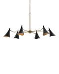 CURREY & COMPANY, LIBRARY CHANDELIER, CHANDELIER LIGHT