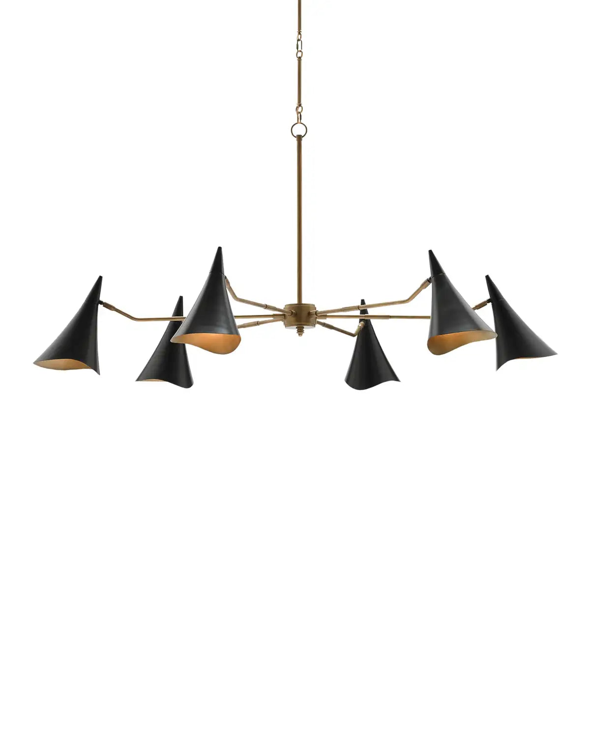 CURREY & COMPANY, LIBRARY CHANDELIER, CHANDELIER LIGHT