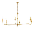 CURREY & COMPANY, NOTTAWAY CHANDELIER, CHANDELIER LIGHT
