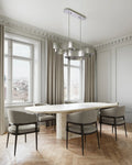 CURREY & COMPANY, GRAND LOTUS OVAL CHANDELIER, CHANDELIER LIGHT