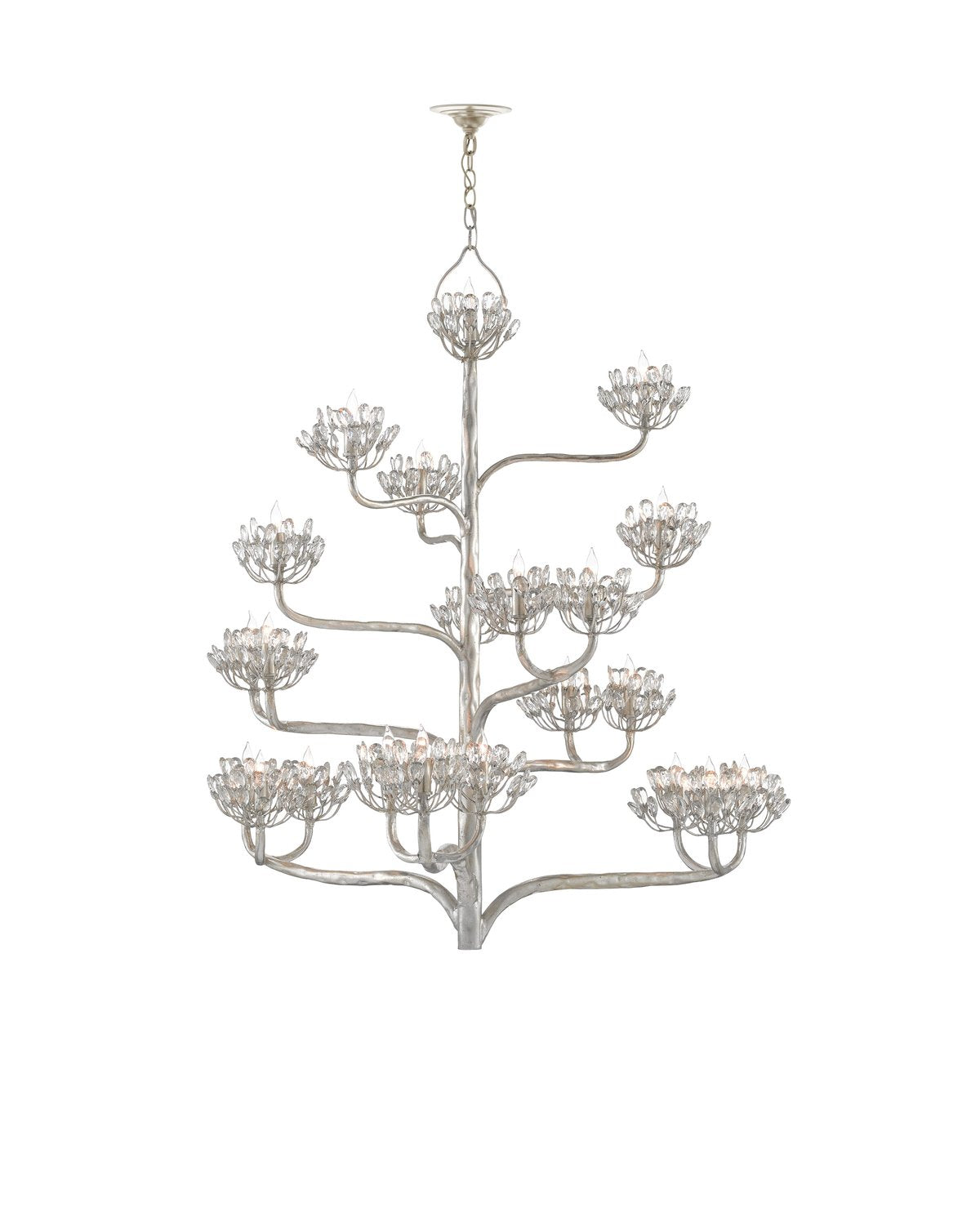 CURREY & COMPANY, AGAVE AMERICANA CHANDELIER, CHANDELIER LIGHT