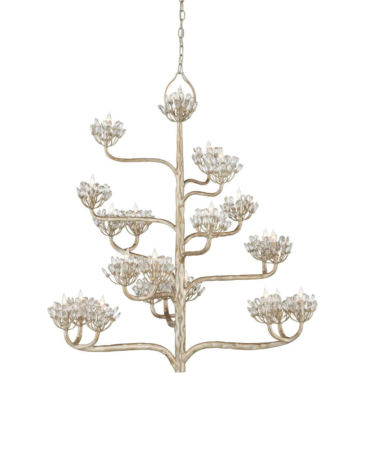 CURREY & COMPANY, AGAVE AMERICANA CHANDELIER, CHANDELIER LIGHT