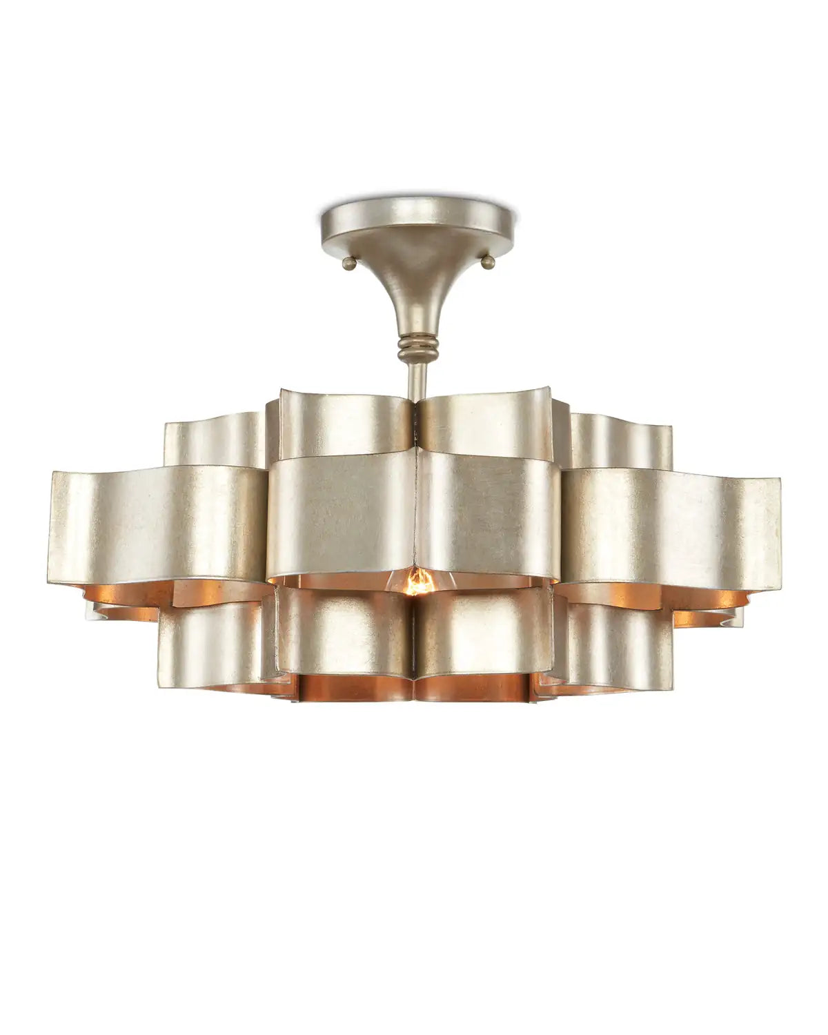 CURREY & COMPANY, GRAND LOTUS CHANDELIER, CHANDELIER LIGHT
