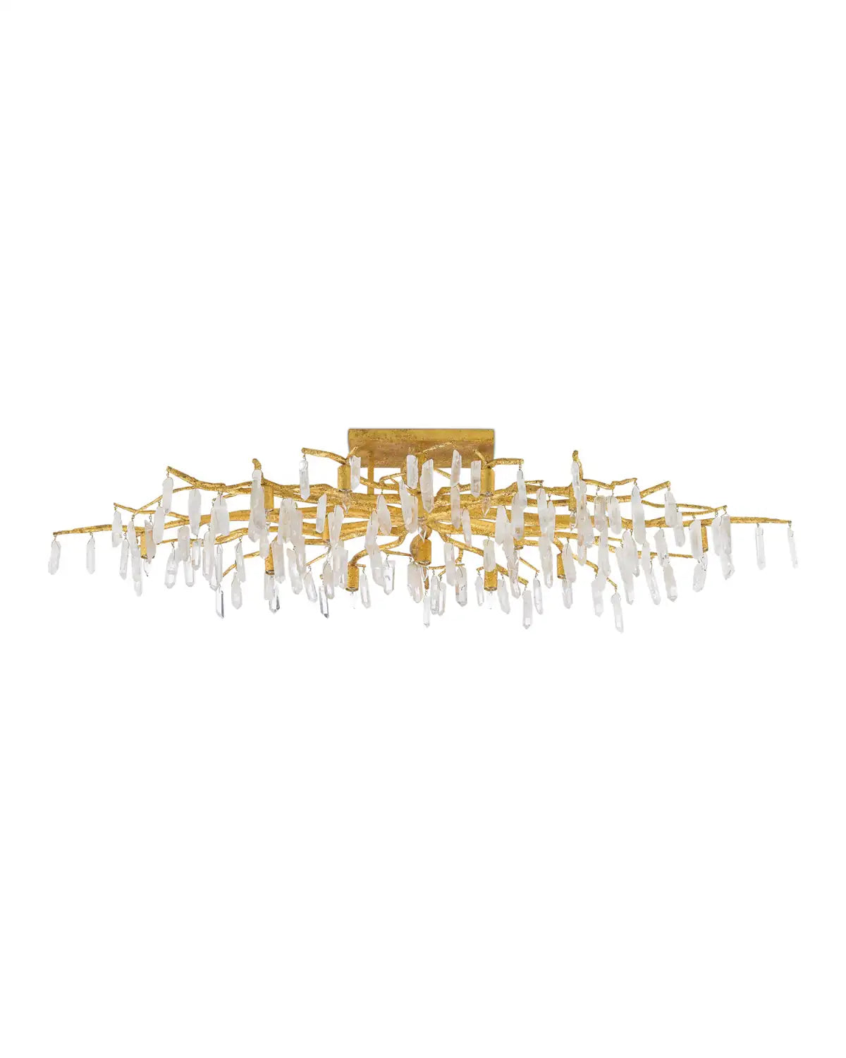 CURREY & COMPANY, FOREST LIGHT SEMI-FLUSH MOUNT, SEMI FLUSH MOUNT LIGHT