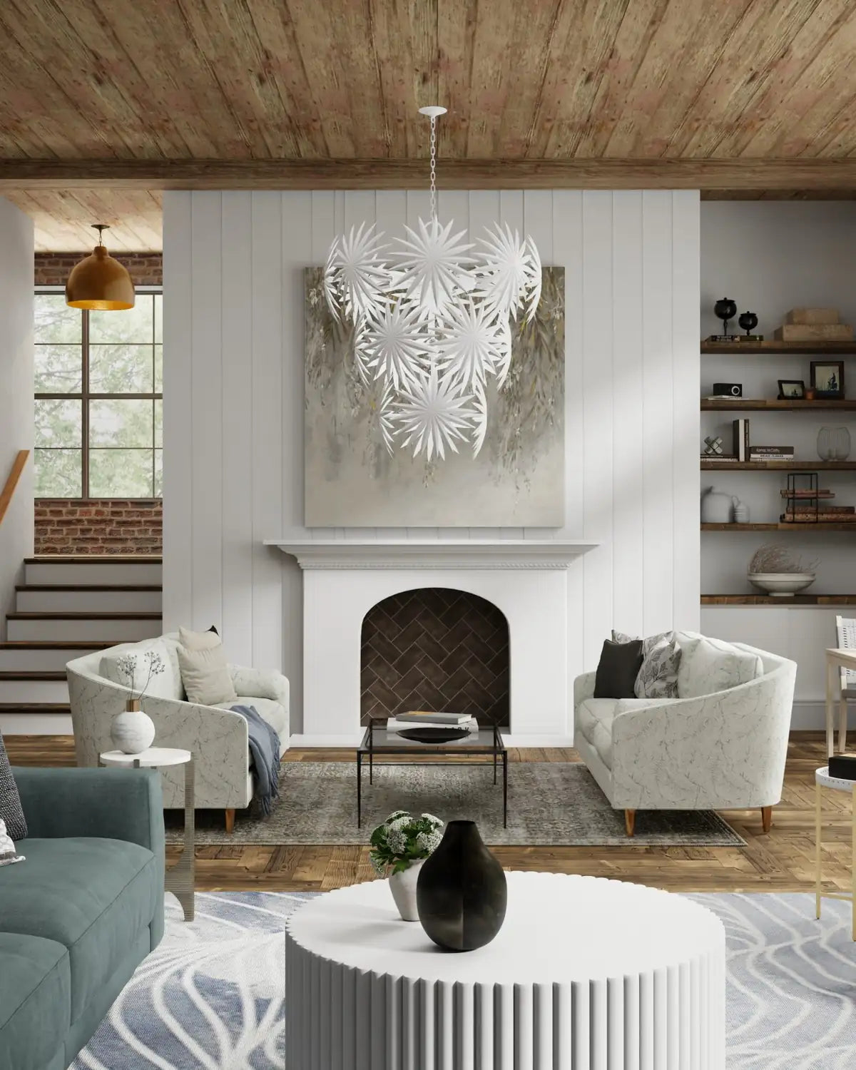 CURREY & COMPANY, EARTHSHINE PENDANT, PENDANT LIGHT