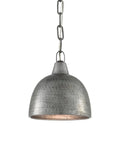 CURREY & COMPANY, EARTHSHINE STEEL PENDANT, PENDANT LIGHT