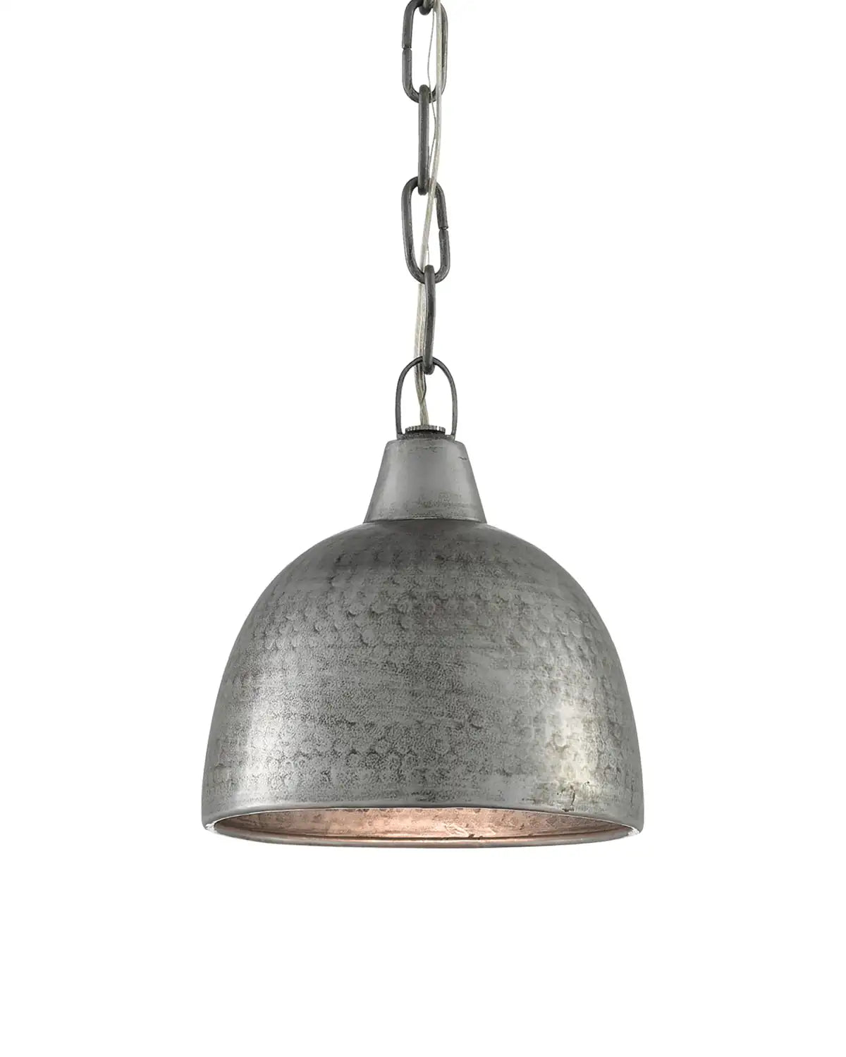 CURREY & COMPANY, EARTHSHINE STEEL PENDANT, PENDANT LIGHT