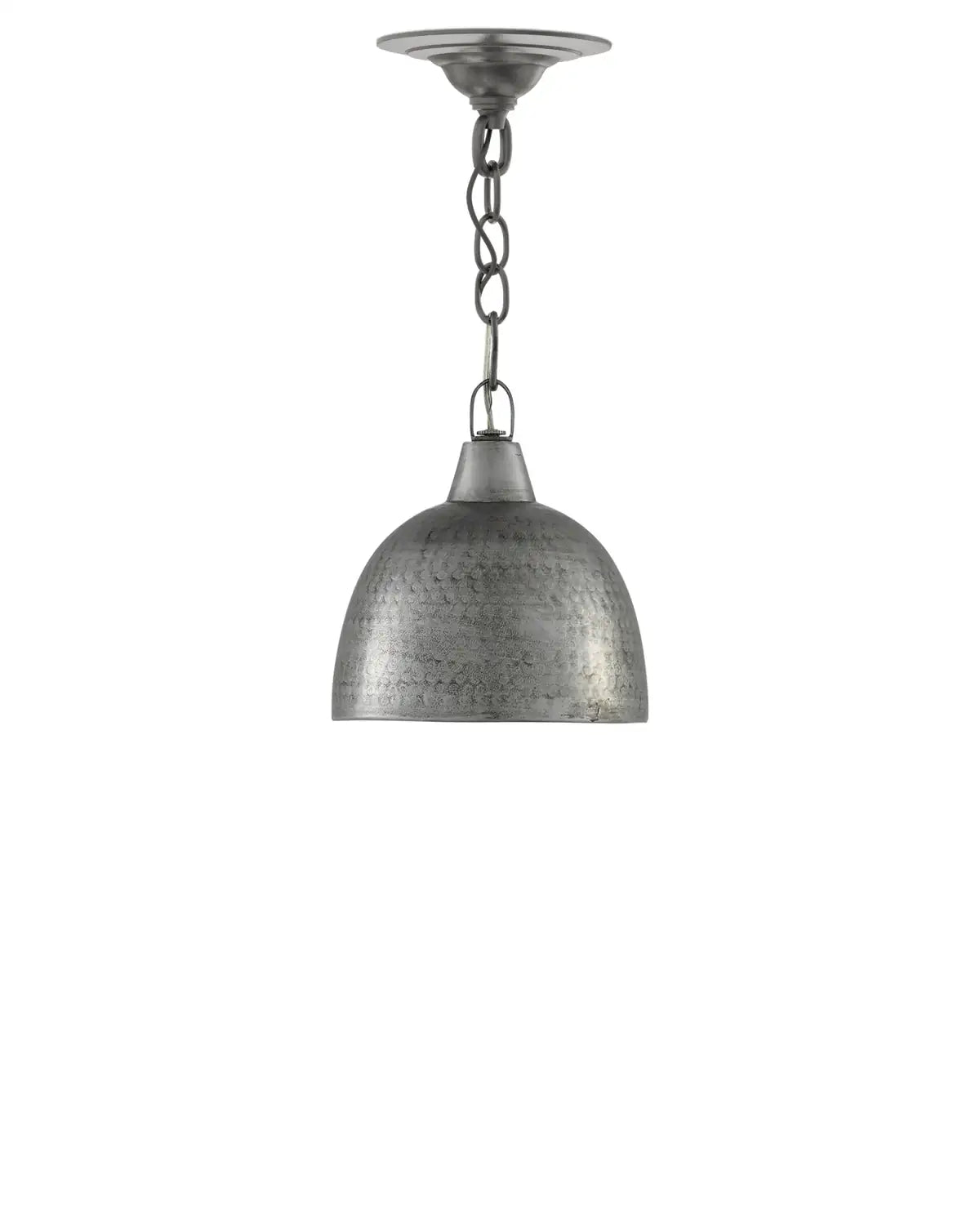 CURREY & COMPANY, EARTHSHINE STEEL PENDANT, PENDANT LIGHT