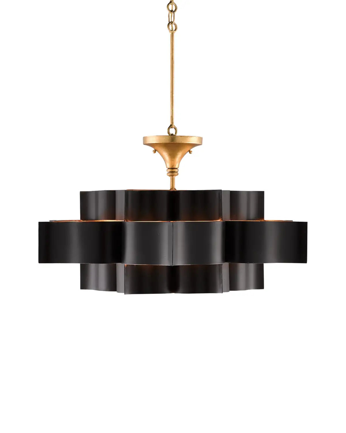 CURREY & COMPANY, GRAND LOTUS CHANDELIER, CHANDELIER LIGHT
