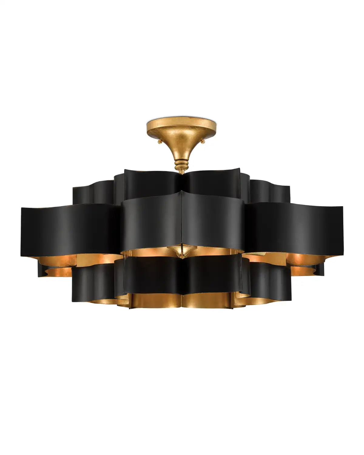 CURREY & COMPANY, GRAND LOTUS CHANDELIER, CHANDELIER LIGHT