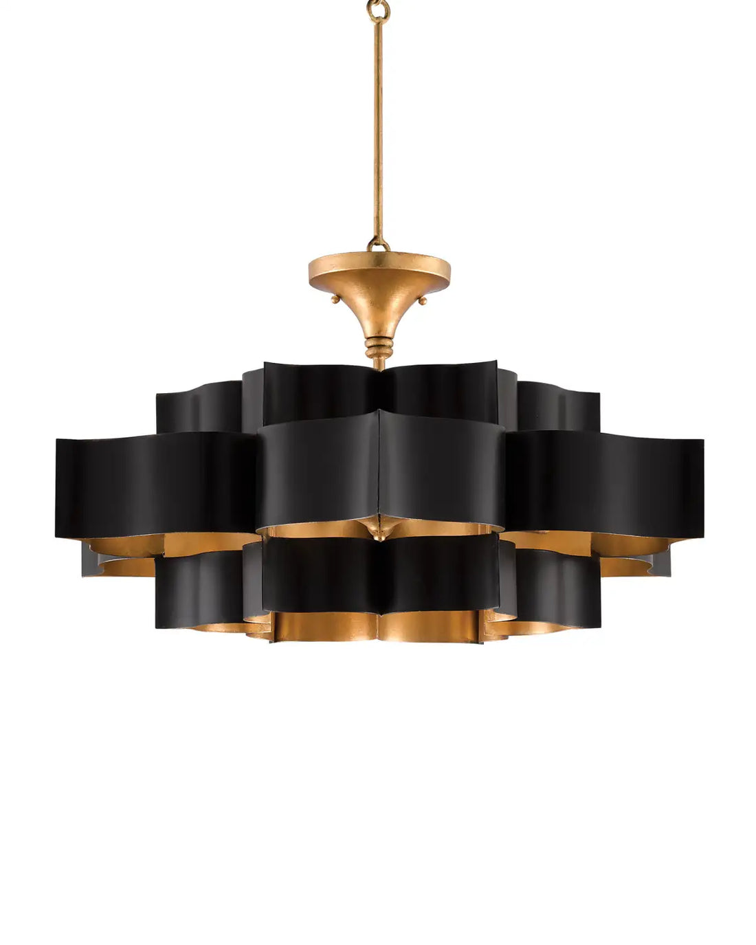 CURREY & COMPANY, GRAND LOTUS CHANDELIER, CHANDELIER LIGHT