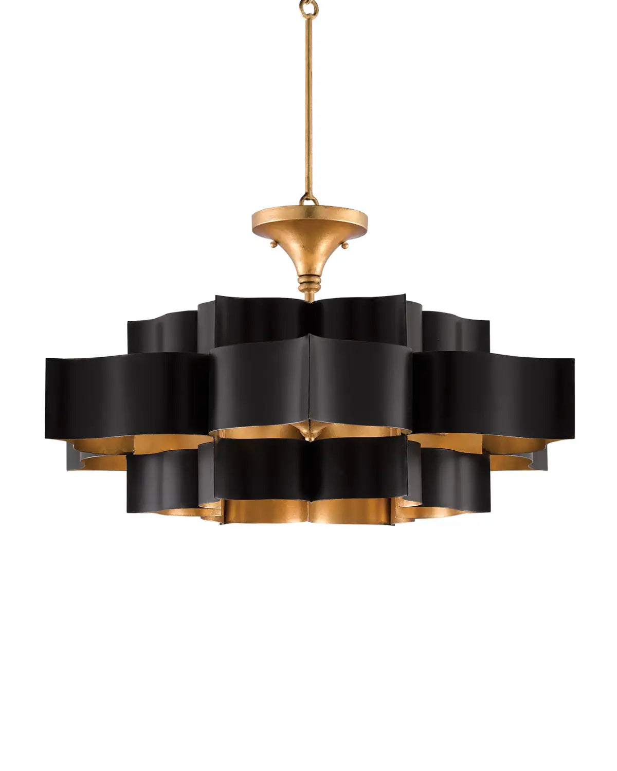 CURREY & COMPANY, GRAND LOTUS CHANDELIER, CHANDELIER LIGHT