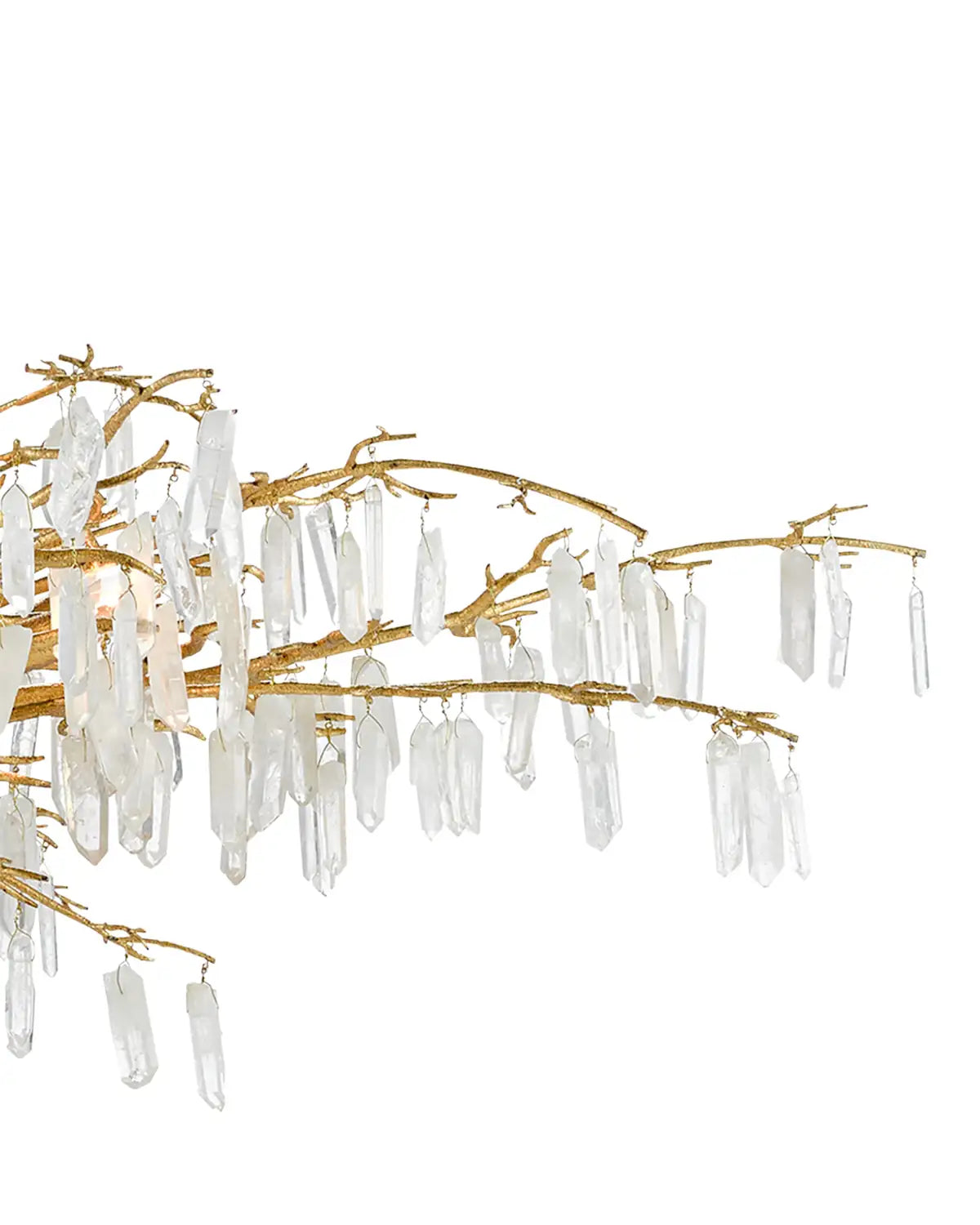 CURREY & COMPANY, FOREST DAWN CHANDELIER, CHANDELIER LIGHT