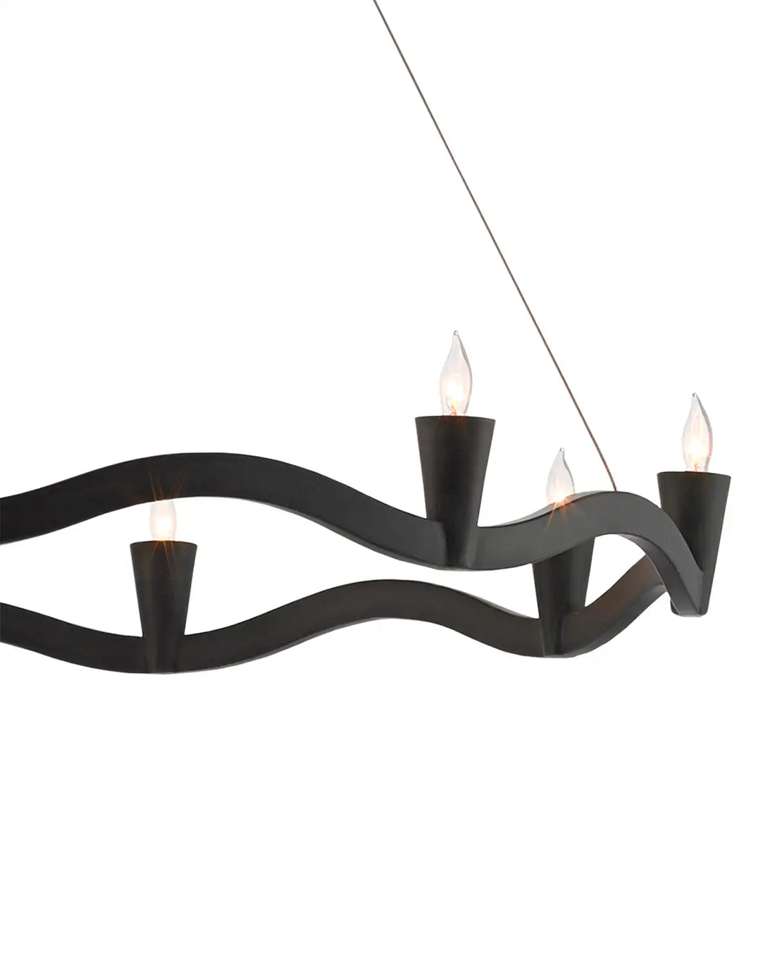 CURREY & COMPANY, SERPENTINA CHANDELIER, CHANDELIER LIGHT