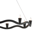 CURREY & COMPANY, SERPENTINA CHANDELIER, CHANDELIER LIGHT