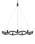 CURREY & COMPANY, SERPENTINA CHANDELIER, CHANDELIER LIGHT