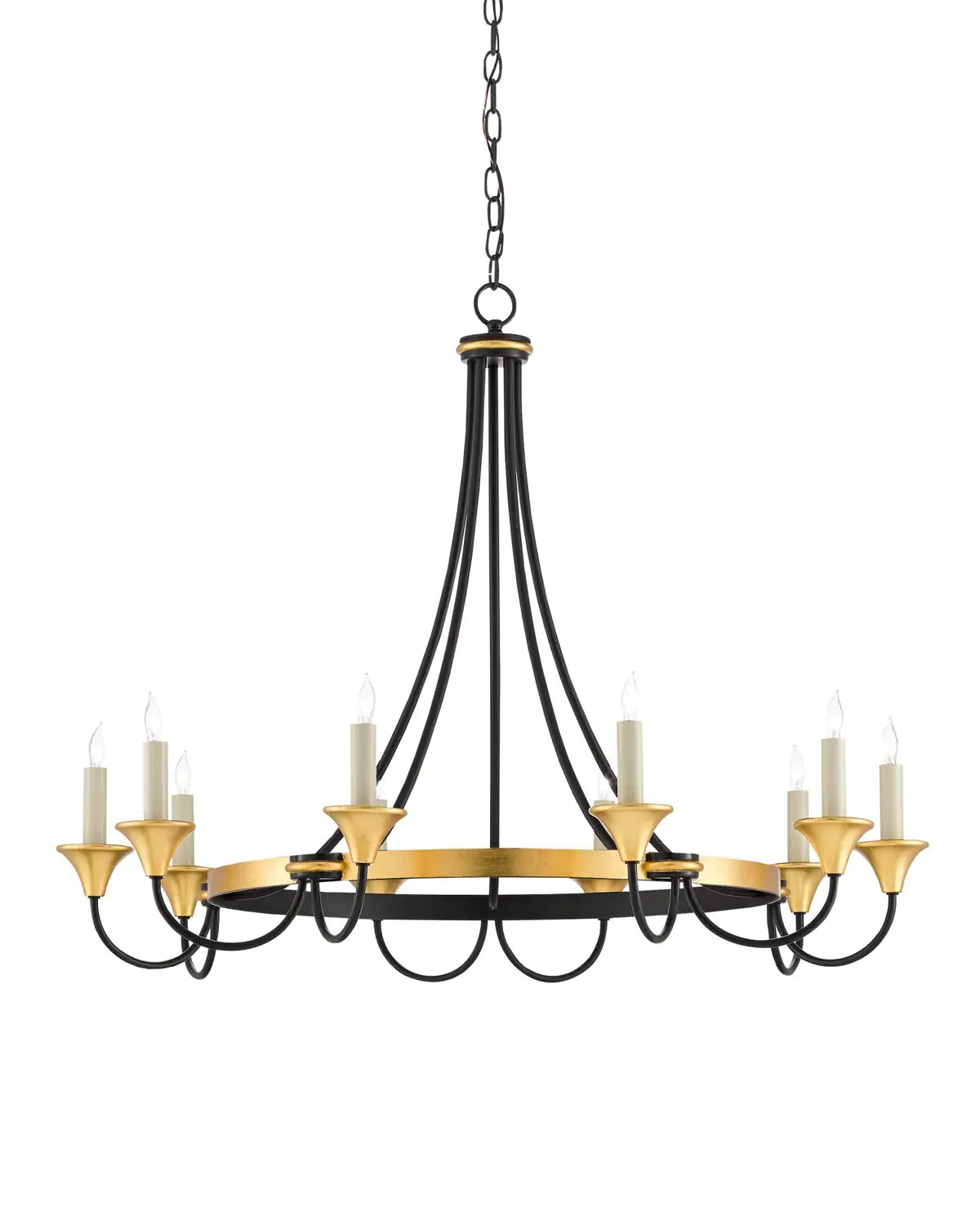 CURREY & COMPANY, HANLON CHANDELIER, CHANDELIER LIGHT