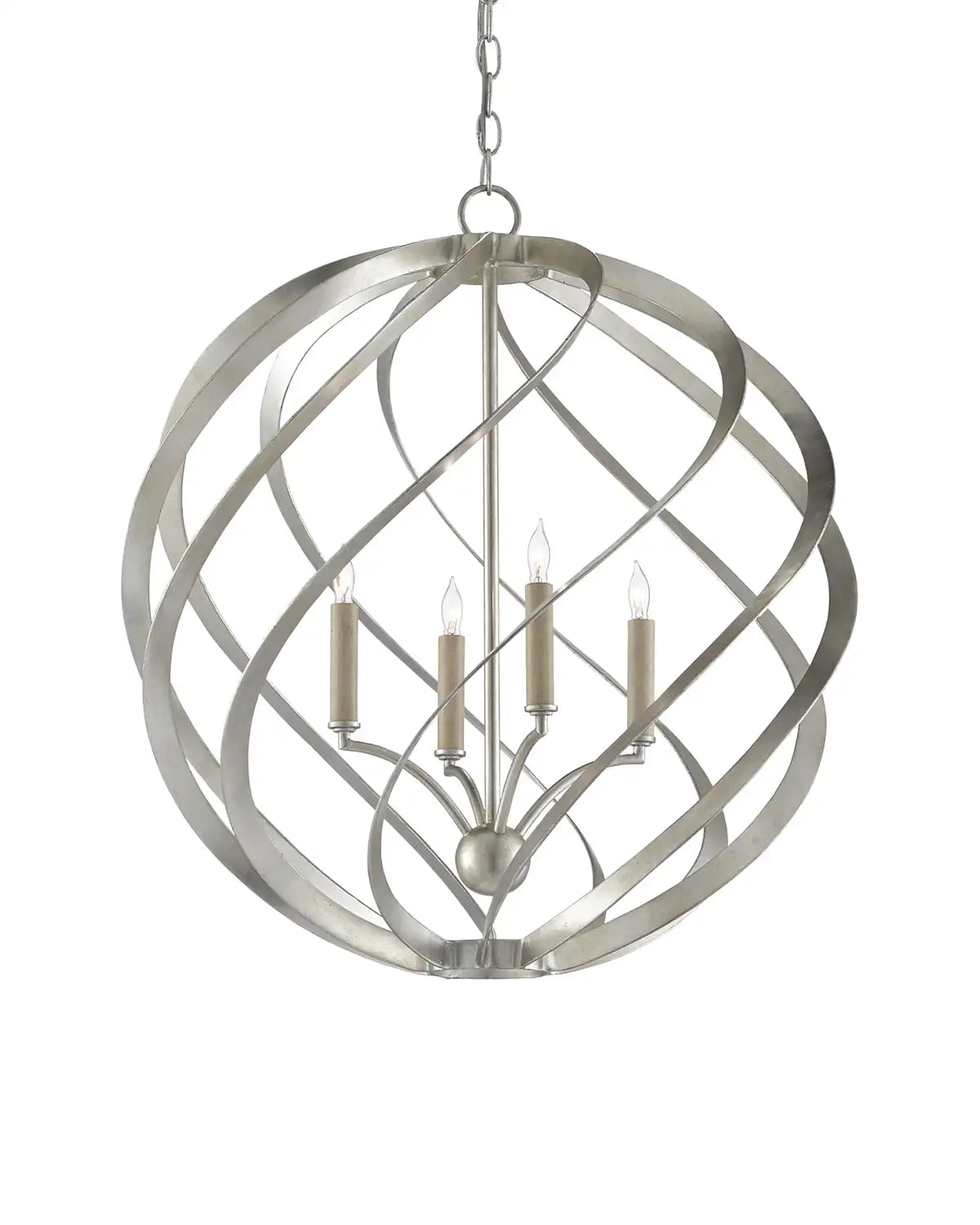 CURREY & COMPANY, ROUSSEL ORB CHANDELIER, CHANDELIER LIGHT