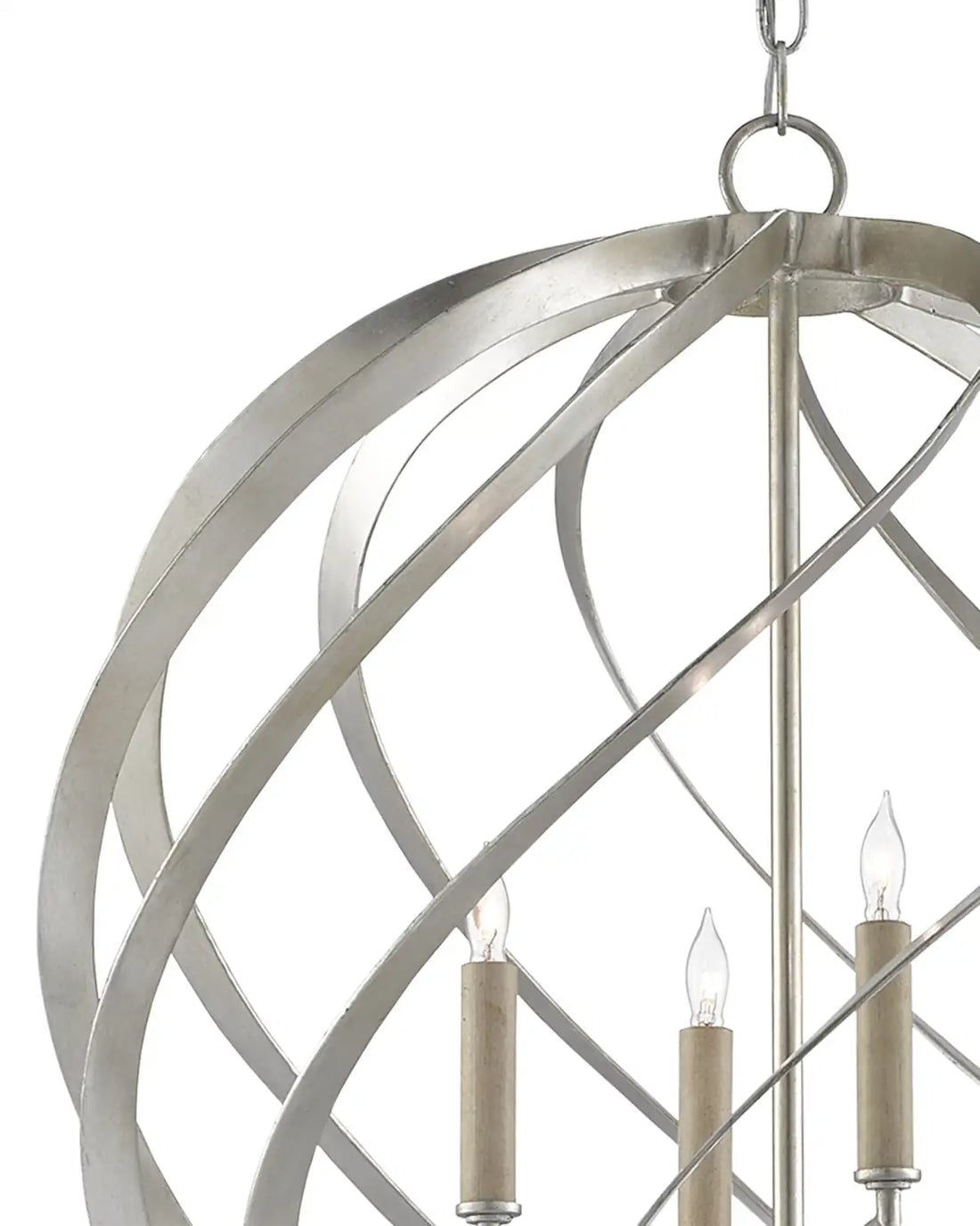 CURREY & COMPANY, ROUSSEL ORB CHANDELIER, CHANDELIER LIGHT