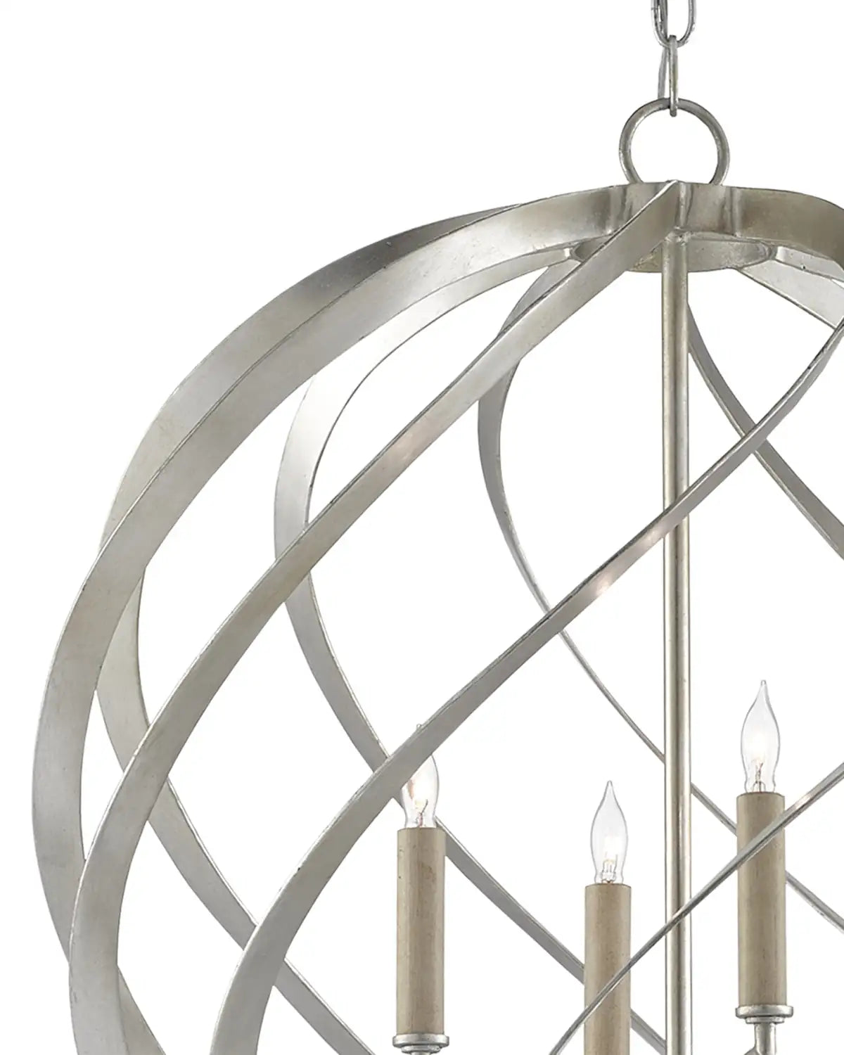 CURREY & COMPANY, ROUSSEL ORB CHANDELIER, CHANDELIER LIGHT