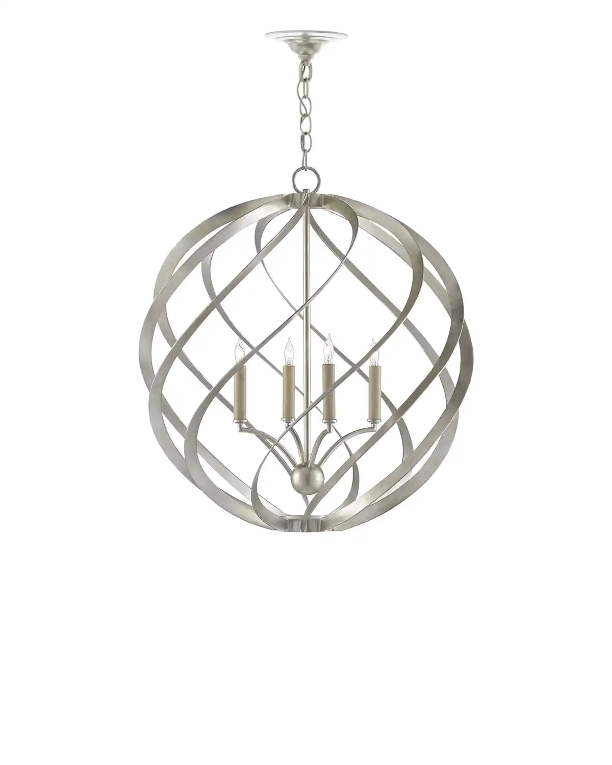 CURREY & COMPANY, ROUSSEL ORB CHANDELIER, CHANDELIER LIGHT