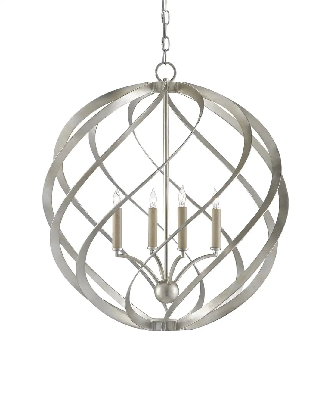 CURREY & COMPANY, ROUSSEL ORB CHANDELIER, CHANDELIER LIGHT