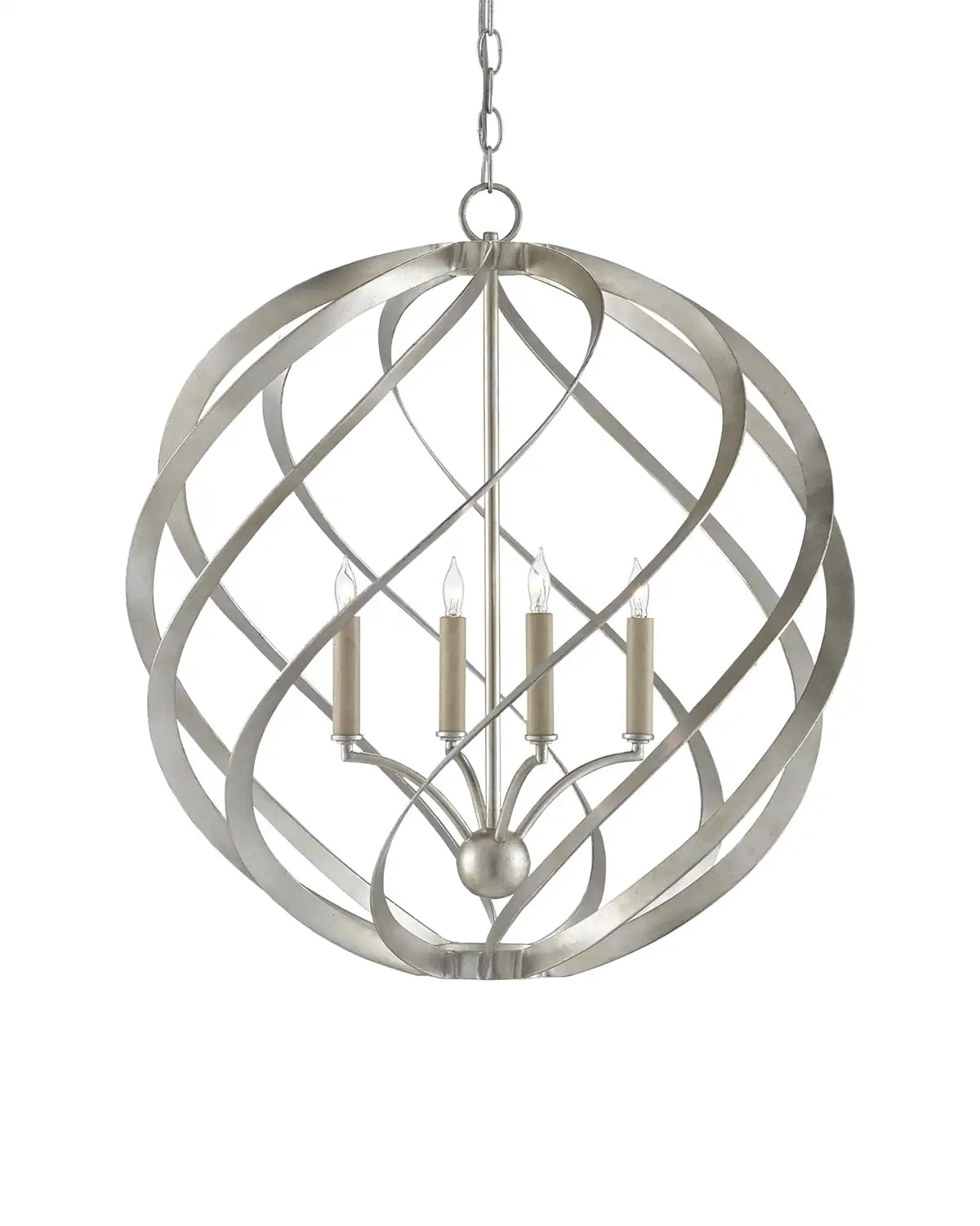 CURREY & COMPANY, ROUSSEL ORB CHANDELIER, CHANDELIER LIGHT