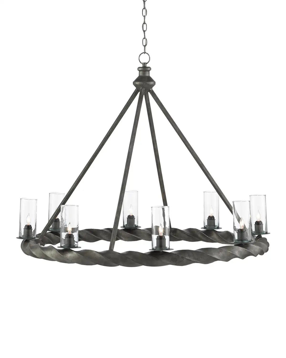 CURREY & COMPANY, ORSON CHANDELIER, CHANDELIER LIGHT