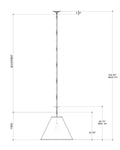CURREY & COMPANY, PIERREPONT PENDANT, PENDANT LIGHT