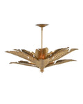 CURREY & COMPANY, TROPICAL SEMI-FLUSH MOUNT, SEMI FLUSH MOUNT LIGHT