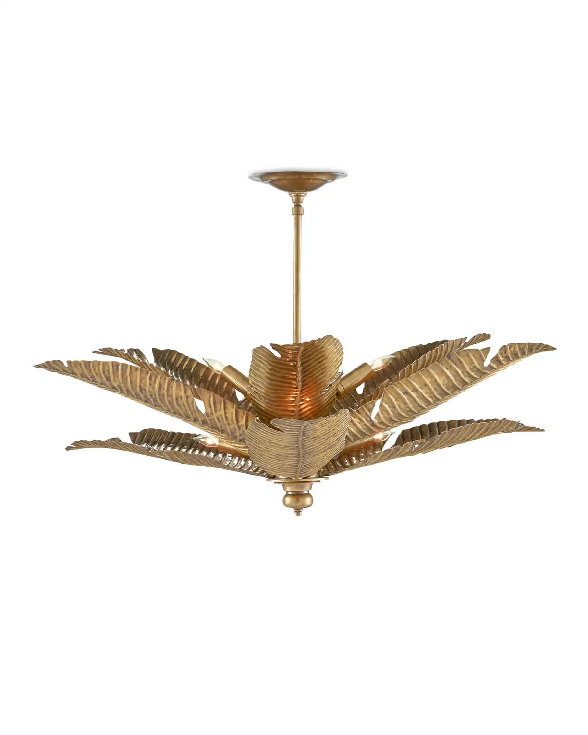 CURREY & COMPANY, TROPICAL SEMI-FLUSH MOUNT, SEMI FLUSH MOUNT LIGHT