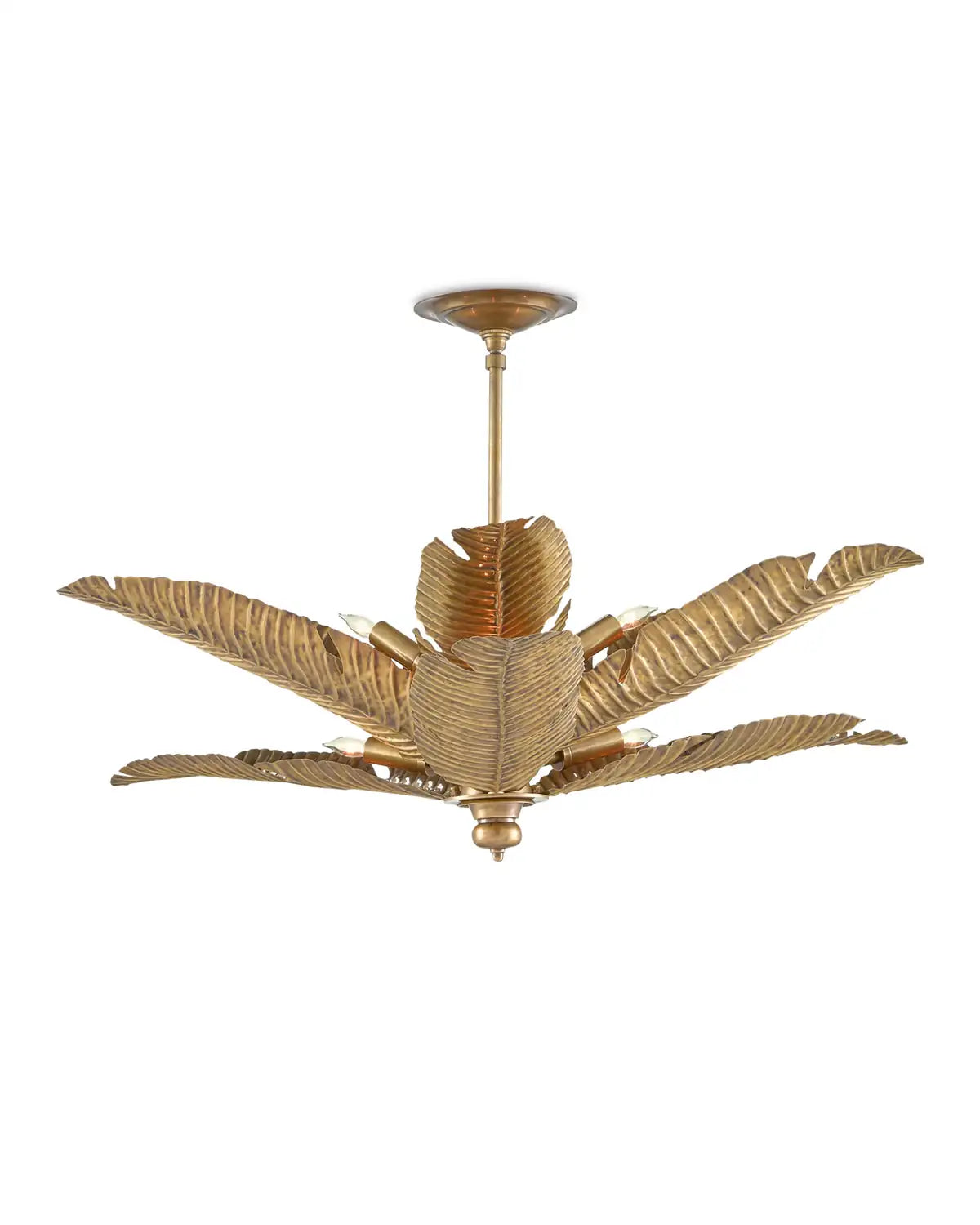 CURREY & COMPANY, TROPICAL SEMI-FLUSH MOUNT, SEMI FLUSH MOUNT LIGHT