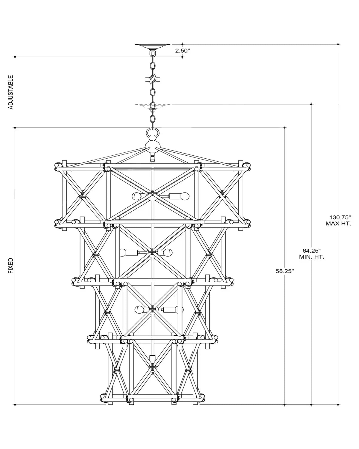 CURREY & COMPANY, KINGALI GRANDE CHANDELIER, CHANDELIER LIGHT